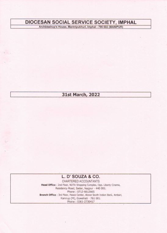 DSSS Audit Report 2021-2022